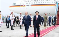 Thủ tướng Đức Olaf Scholz đến Hà Nội, bắt đầu thăm chính thức Việt Nam