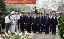 Lãnh đạo Đảng, Nhà nước dâng hương, dâng hoa cố Thủ tướng Võ Văn Kiệt