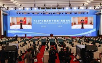 Phó Thủ tướng Lê Văn Thành phát biểu tại Hội chợ Nhập khẩu quốc tế Trung Quốc