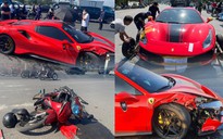 Người Việt lái siêu xe Ferrari mang biển ngoại giao gây tai nạn xử lý thế nào?