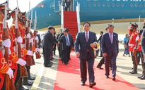 Thủ tướng Phạm Minh Chính tới Thủ đô Phnom Penh, bắt đầu thăm chính thức Campuchia