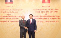 Việt Nam - Lào tăng cường trao đổi công tác tuyên giáo