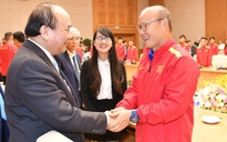 Chủ tịch nước Nguyễn Xuân Phúc biểu dương Đội tuyển bóng đá nam quốc gia