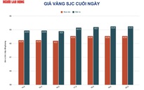 Giá vàng hôm nay 21-2: Vàng SJC tiếp tục ở vùng đỉnh