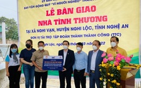 Tập đoàn TTC hỗ trợ xây dựng 50 nhà tình thương tại các tỉnh miền Trung