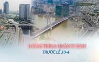 Những đại công trình ở TP HCM hoàn thành trước lễ 30-4