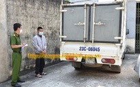 Nam thanh niên "đánh" xe tải đi trộm cắp ở trụ sở Sở GD-ĐT, UBND huyện
