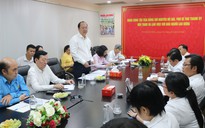 Phó Bí thư Thành ủy TP HCM Nguyễn Hồ Hải thăm và làm việc với Báo Người Lao Động