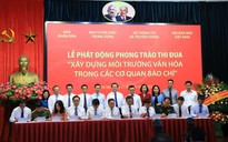 Thi đua xây dựng môi trường văn hóa trong các cơ quan báo chí