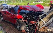 Người điều khiển siêu xe Ferrari bị tai nạn nói gì?