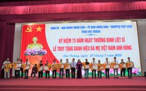 Sóc Trăng họp mặt kỷ niệm 75 năm ngày Thương binh - Liệt sĩ