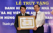 Truy tặng danh hiệu Mẹ Việt Nam anh hùng cho 5 cá nhân ở TP HCM