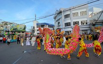 Diễu hành đường phố lễ hội Nghinh Ông Quan Thánh