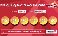 Lại có vé số Vietlott trúng giải độc đắc 43,1 tỉ đồng