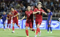 Đội tuyển Việt Nam đại thắng trên sân Thống Nhất