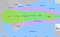 Bão Noru khả năng giật cấp 16 khi tiến vào gần bờ biển Thừa Thiên - Huế đến Quảng Ngãi