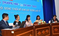 Khẩn trương nộp hồ sơ xét tuyển bổ sung