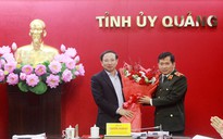 Tân Thiếu tướng Đinh Văn Nơi nhận thêm trọng trách