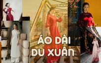 Áo dài du xuân