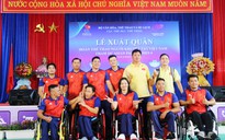 Đoàn thể thao người khuyết tật Việt Nam xuất quân dự Asian Para Games 4