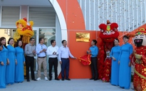 Gắn biển công trình chào mừng Đại hội XI Công đoàn Khánh Hoà