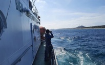 Tàu hàng nước ngoài cứu 14 ngư dân Bình Thuận trên con tàu chìm