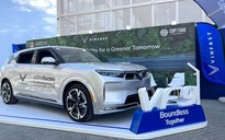 VinFast trưng bày xe điện VF9 tại hội nghị COP28