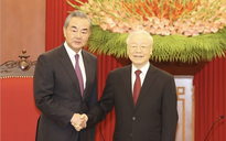 Tổng Bí thư Nguyễn Phú Trọng tiếp Ngoại trưởng Trung Quốc Vương Nghị