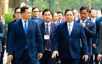 Cận cảnh Thủ tướng Phạm Minh Chính chủ trì lễ đón Thủ tướng Campuchia Hun Manet
