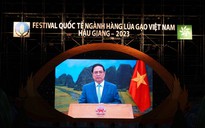 Đặc sắc lễ khai mạc festival quốc tế về lúa gạo tại Hậu Giang