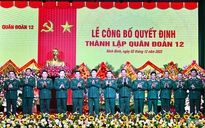 Thành lập Quân đoàn 12, giải thể Quân đoàn 1 và Quân đoàn 2