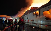 Cháy dữ dội tại công ty sản xuất sợi ở Bà Rịa - Vũng Tàu