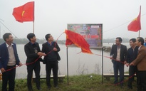 Khánh thành "Đường cờ Tổ quốc" trên quê hương Đại tướng Nguyễn Chí Thanh