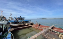 Bắt tàu hút cát giữa vùng biển giáp ranh TP HCM và Tiền Giang