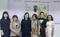 Gặp gỡ nhà văn Trung Quốc Tạ Lăng Khiết ở TP HCM