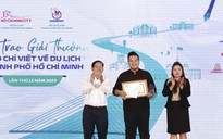 Báo Người Lao Động đoạt giải nhất Giải báo chí viết về du lịch TP HCM