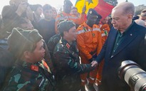 Tổng thống Thổ Nhĩ Kỳ thăm đoàn cứu hộ, cứu nạn Quân đội Việt Nam