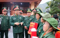Đại tướng Phan Văn Giang thăm và làm việc tại Đồn Biên phòng Pò Hèn
