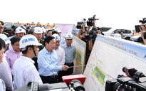 Chỉ đạo "nóng" của ông Trần Hồng Hà khi thị sát dự án sân bay Long Thành