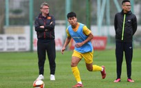 Tân binh U20 tập luyện cùng U23 Việt Nam