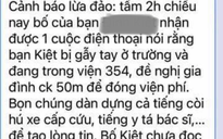 Sở GD-ĐT Hà Nội cảnh báo lừa đảo "con đang cấp cứu"