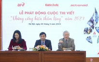 Phát động cuộc thi "Những cống hiến thầm lặng" năm 2023