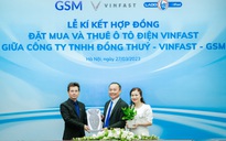 Lado Taxi thuê 500 ôtô điện của VinFast