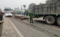 Người đàn ông tử vong sau cú va chạm mạnh với xe đầu kéo