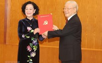Tổng Bí thư Nguyễn Phú Trọng trao quyết định phân công Thường trực Ban Bí thư