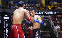 Giải võ thuật MMA - AFC 23: Nam Thắng thế vai "quyền vương" Nguyễn Tiến Long