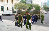 Vụ trường gà khủng ở quận 6: Hình ảnh Nguyễn Minh Thành và đồng phạm tại tòa