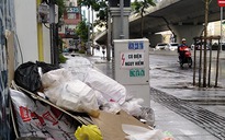 Dọn sạch rác quanh tủ điện