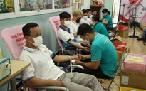 Hơn 500 đoàn viên tham gia hiến máu cứu người