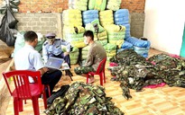 Đến lượt Đắk Lắk phát hiện hơn 1.200 bộ quần áo rằn ri là hàng lậu